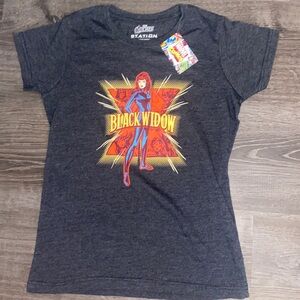 Make an offer!! Marvel comics Black Widow Womens top. BRAND NEW WITH TAGS.